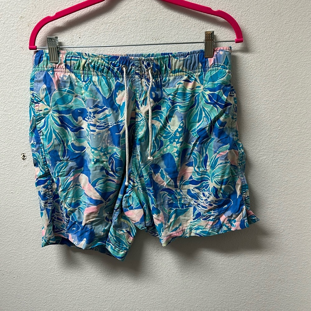 Men’s lily Pulitzer swim trunks